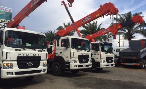 Dịch vụ xe cẩu, xe đào giá rẻ tại Quy Nhơn
